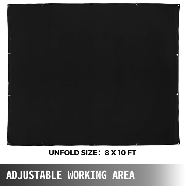 Hitsauspeite, 240x305 cm, Musta, Lasikuitu