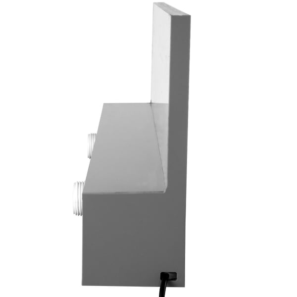 Springvandsspilde, 92x8x20,6 cm, Akryl, LED, Vandfaldssæt
