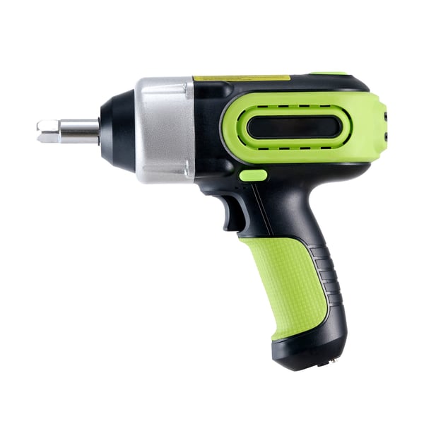 Elektrisk domkraft, hydraulisk elektrisk garagedomkraft med mutterdragare, 155-420 mm lyfthöjd, bilreparationsverktyg