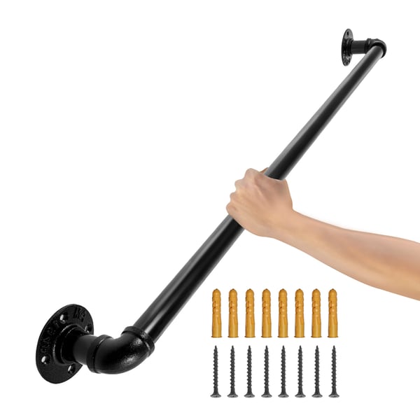Trappräcke, 91,4 cm, Svart, Kolstål