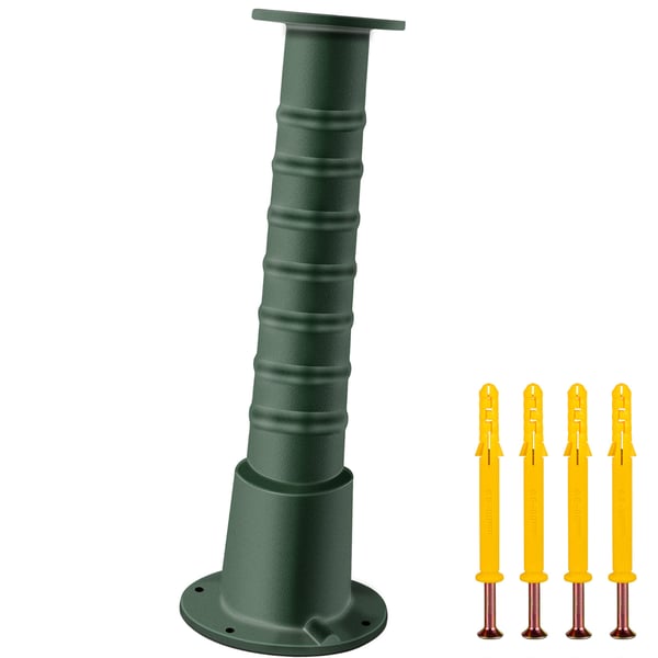 Håndvandpumpe Stander, 22,86x22,86x66 cm, Grøn, Støbejern