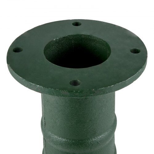 Håndvandpumpe Stander, 22,86x22,86x66 cm, Grøn, Støbejern