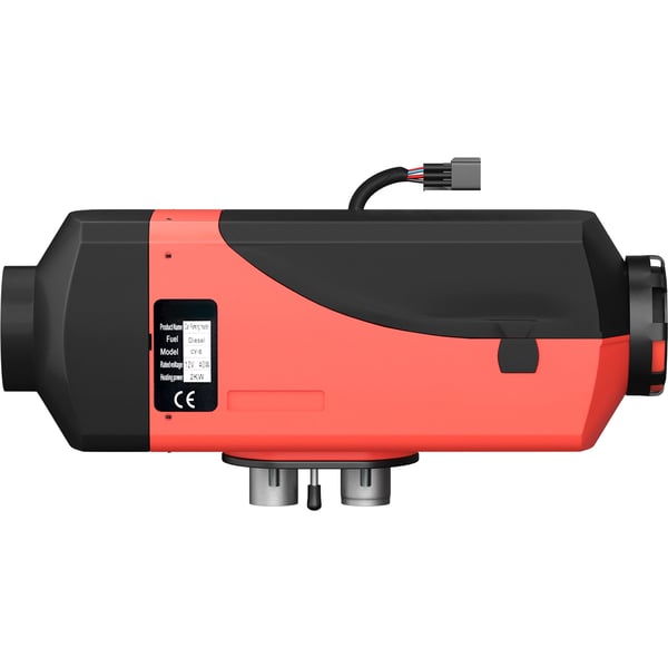 Diesel-ilmalämmitin, 35x15x12 cm, 12V, 2KW, LCD-kytkimellä