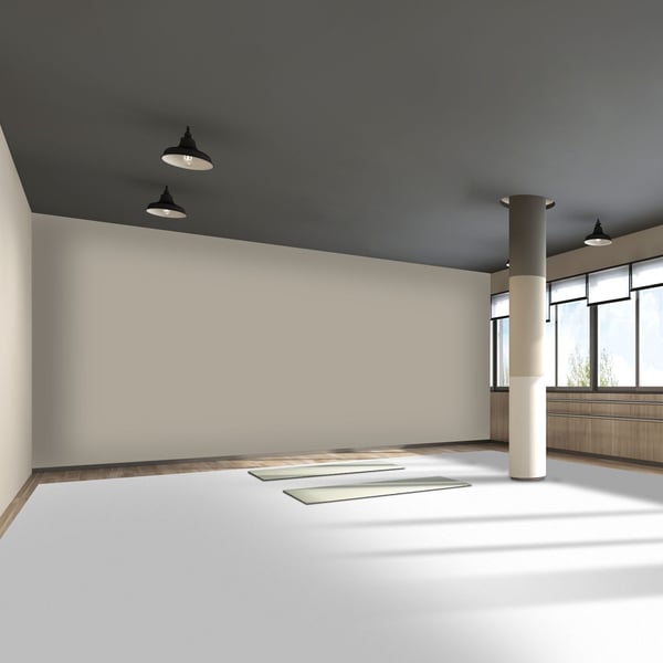 Tanssilattia, 200x700 cm, musta/valkoinen, PVC-vinyyli