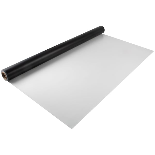Tanssilattia, 200x700 cm, musta/valkoinen, PVC-vinyyli