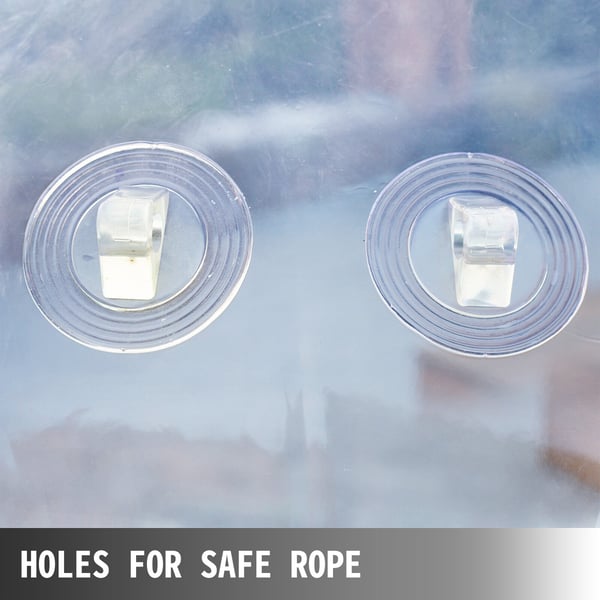 Uppblåsbar vattenpromenadboll, 200 cm, transparent PVC