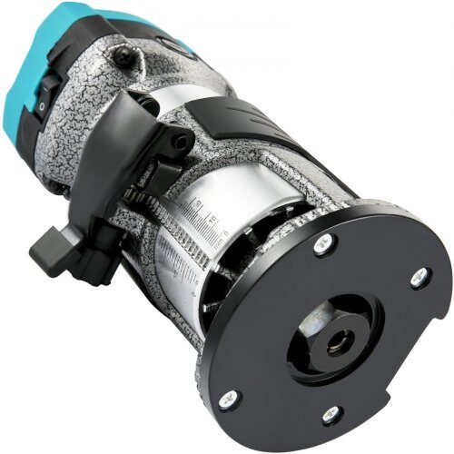 Träfräsverktyg, 710W, Aluminium, 3 spännhylsor, Justerbar, Träbearbetning