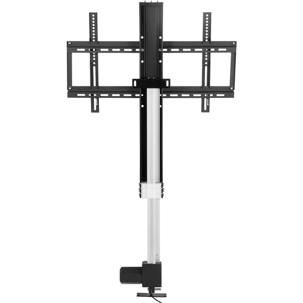 TV-liftstativ, 66–152,4 cm, sort, motoriseret aluminium