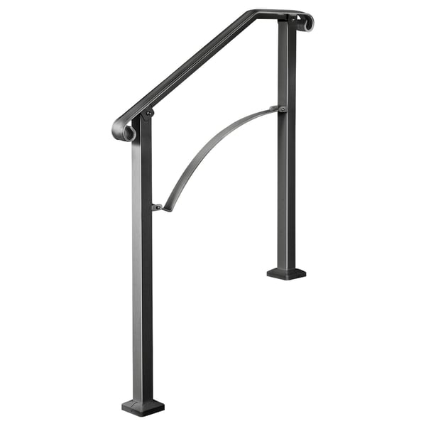 Handräcke, Arch#2, 71x97.8 cm, Svart, Smidesjärn
