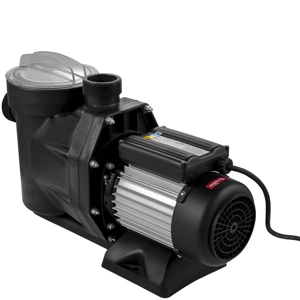 Poolpump, 1 HK 19200 L/h 750W, 1,97" inlopp/utlopp, plast
