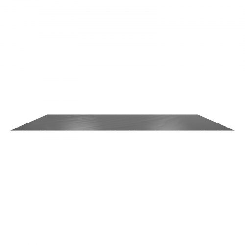 Pool sikkerhedscover, 400x700 cm, Antracit, PVC