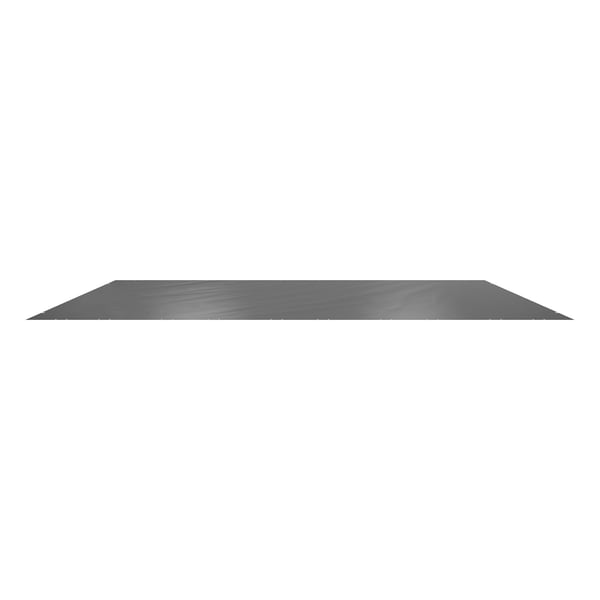 Poolskydd, 400x800 cm, Antracit, PVC