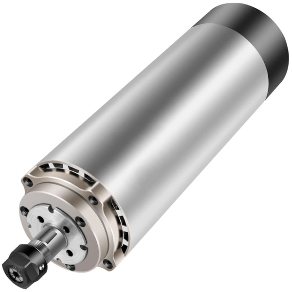 Spindelmotor, luftkyld 0.8KW för gravering, fräsning och slipning, 6.5x20.3 cm