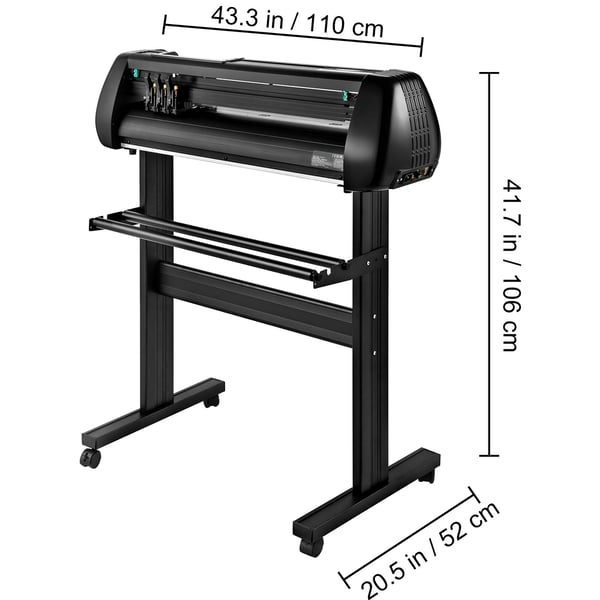 Vinyylileikkuri 110x52x106 cm, Bluetooth, säädettävä nopeus
