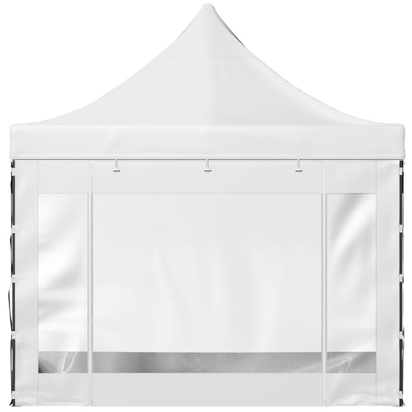 Pavillon, 304,8x304,8 cm, Hvid, Udendørs Vandtæt Ly