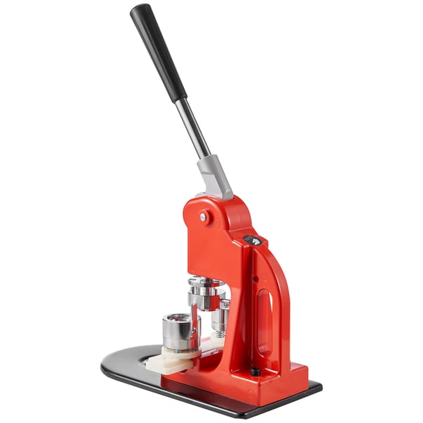Knappefremstillingsmaskine, 29x15.5x48.5 cm, Badge Punch Press Kit, Jern