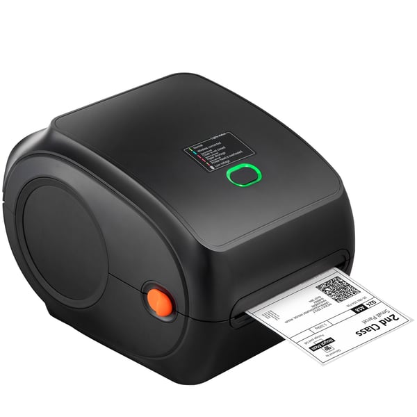 Termisk etikettskrivare, 300DPI, 251x206x183 mm, trådlös Bluetooth