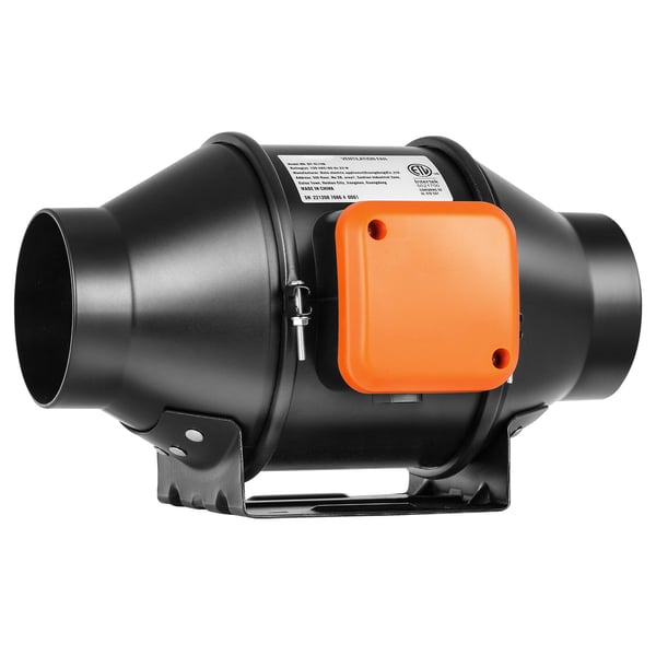 Inline kanalventilator, 30x23.5x18.2 cm, ventilation, udsugning, køling
