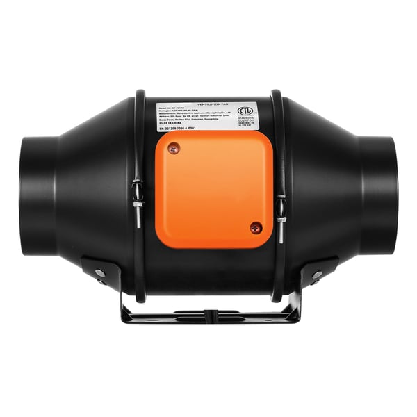 Inline kanalventilator, 30x23.5x18.2 cm, ventilation, udsugning, køling