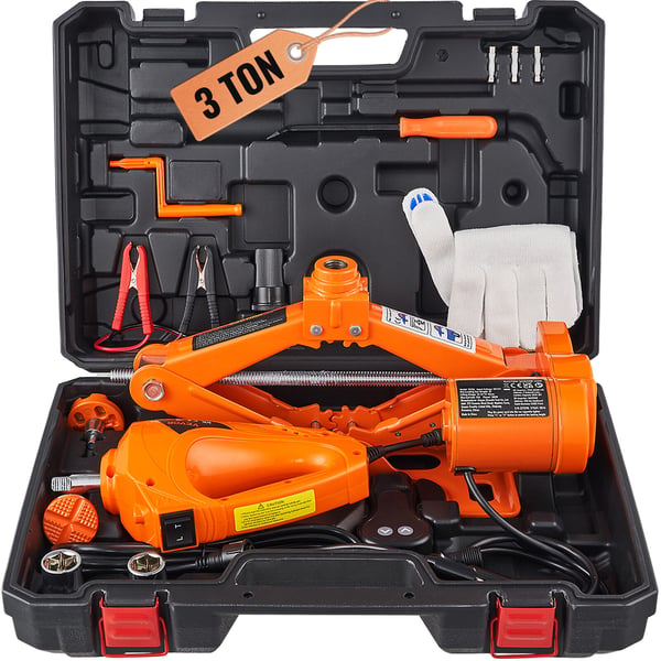 Elektrisk saxdomkraft 3 ton 13x42 cm bilreparationsverktyg stål