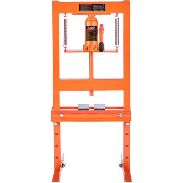 Hydraulisk værkstedspræser, 6 ton, 49,6x40x90,3 cm, stål