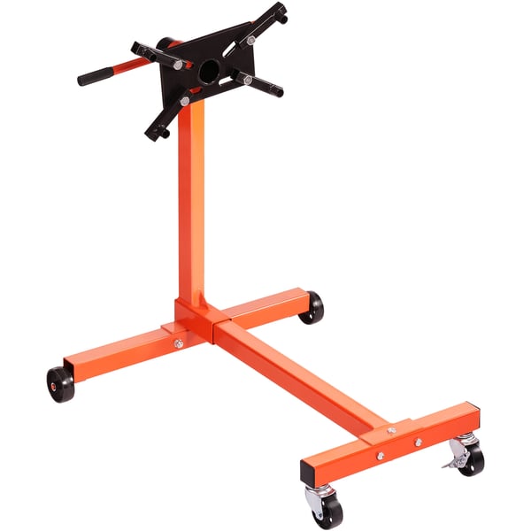 Motorstativ, 340 kg roterande motorstativ 70x84,5x84,5 cm, gjutjärn