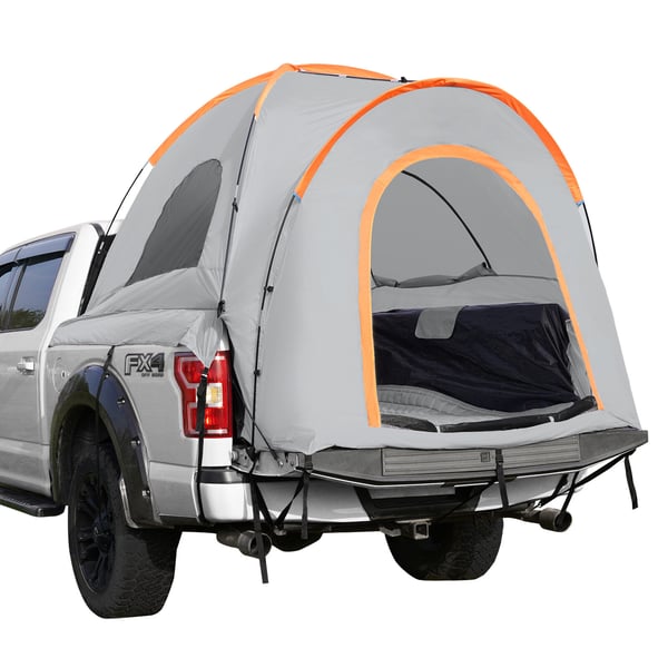 Truckbäddstält, 160x165x170 cm, Grå, Vattentät dubbellager camping