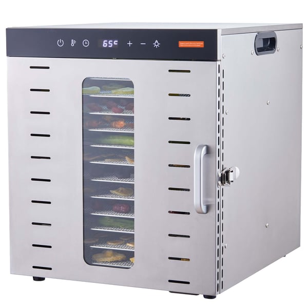 Maddehydrator, 46x42x46,5 cm, rustfrit stål