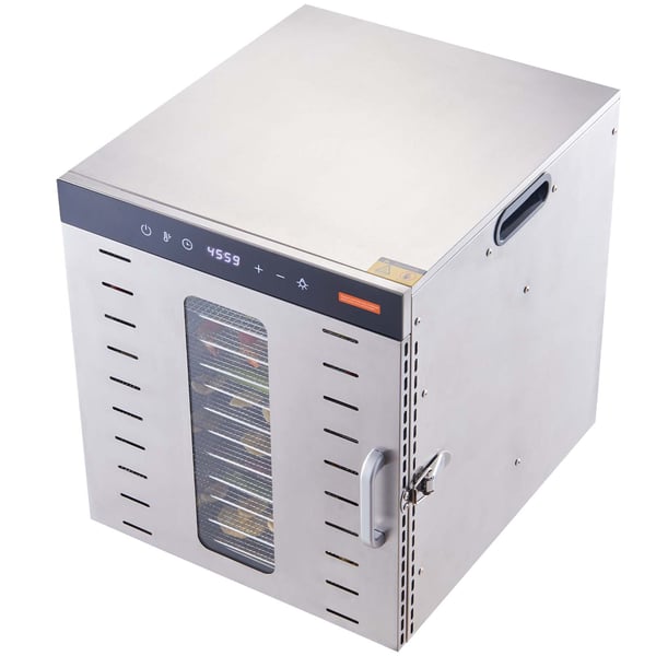 Matdehydrator, 46x42x46.5 cm, rostfritt stål