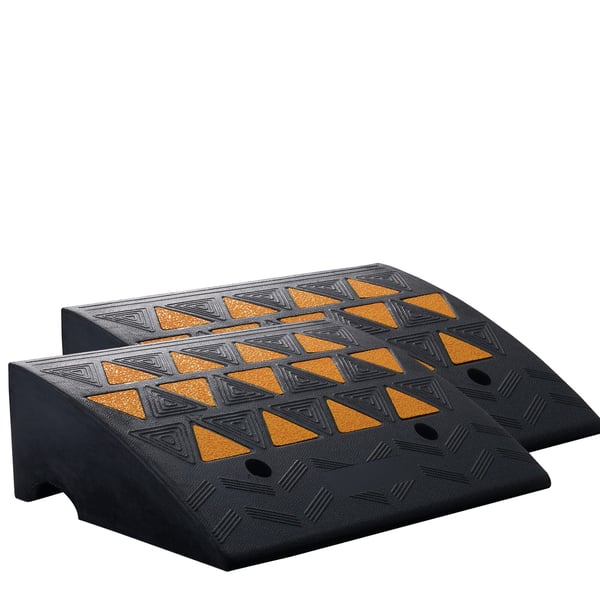 Kantstensramp, 2-pack, 49,1x37x15,2 cm, Gummi