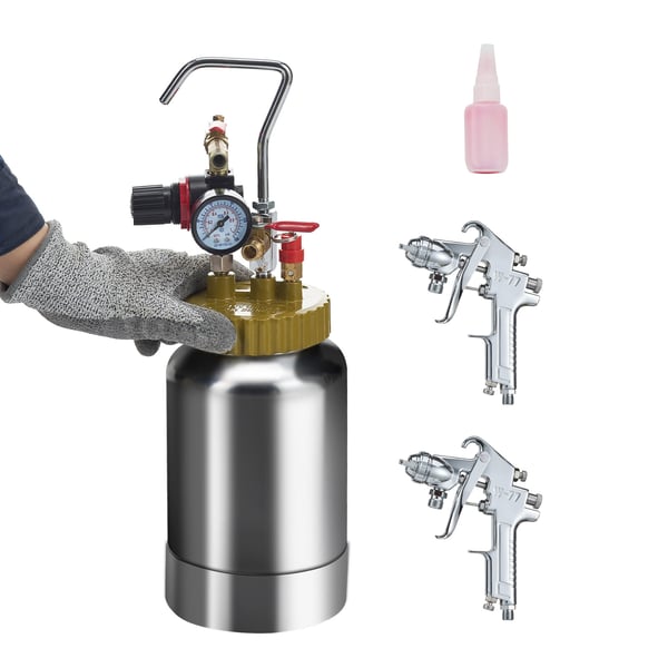 Sprayfärg Tryckbehållare, 2L, 38.5x12.6 cm, Metall, Målningsverktyg