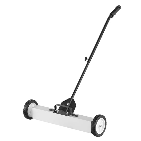 Magnetisk sopmaskin, 74,5x17,5x129 cm, teleskopskaft, verktyg för verkstad