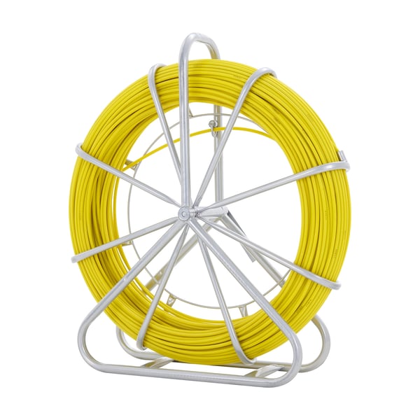 Fishetape, Glasfiberkanalstang, 150,3x0,8 cm, Ikke-ledende, Kabeltrækningsværktøj