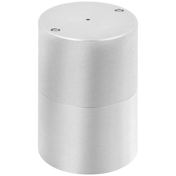 Jääpallopuristin 6x6 cm hopea alumiini