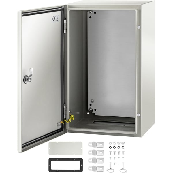 Elektrisk kapsling SPT, 50x30x25 cm, grå, stål, vandtæt