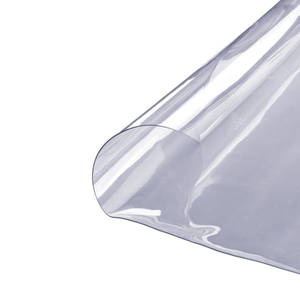 Bordsskydd, 123 cm rund, 1.5 mm PVC, transparent