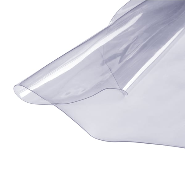 Pöydän suojus, 45,7x92,5 cm, läpinäkyvä, PVC