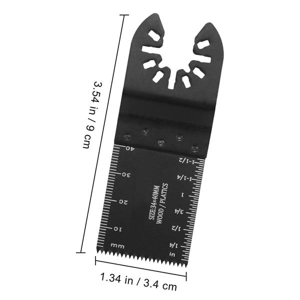 Oscillerende savklinger, 50 stk., universel quick release, træ plast aluminium