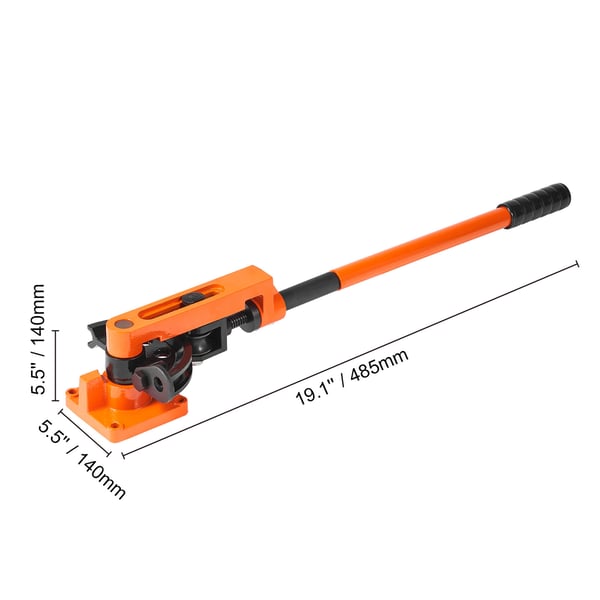 Rørbukker, 485x140x140 mm, Orange, manuelt værktøj