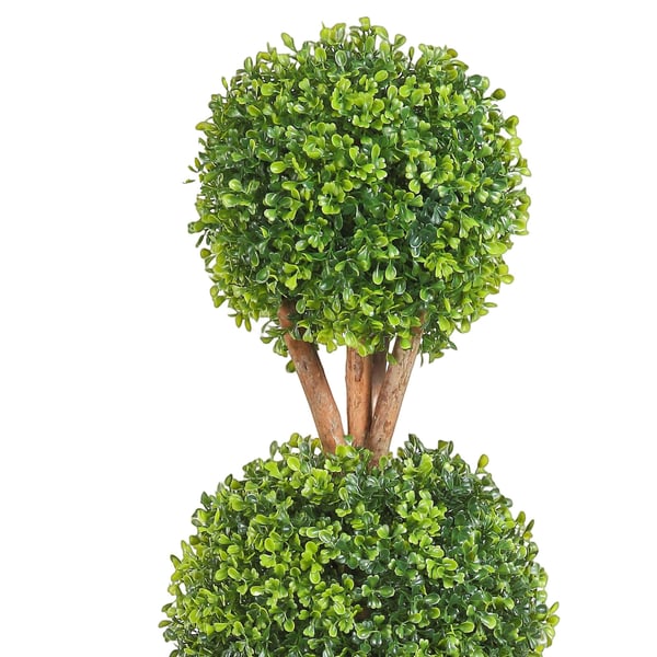 Kunstig topiarytræ, 122 cm, grøn, PE-materiale