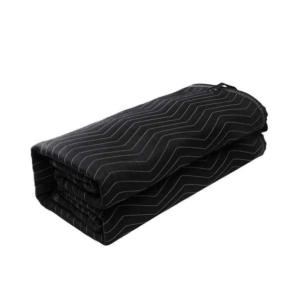Lyddæmpende tæppe, 243,8x203,2 cm, Sort, Polyester
