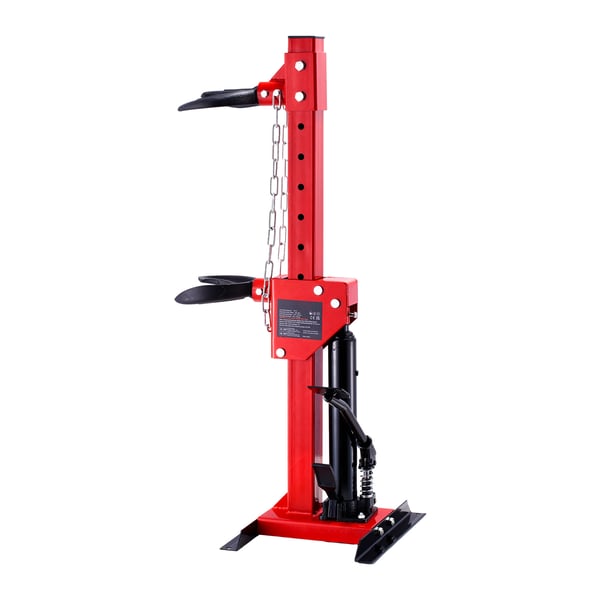Fjederben kompressor 48x40x104 cm hydraulisk stål værktøj