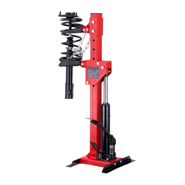 Fjederben kompressor 48x40x104 cm hydraulisk stål værktøj