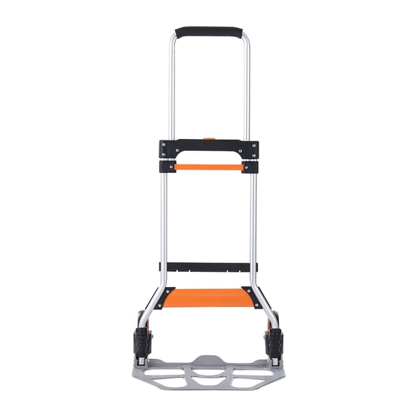 Hopfällbar transportkärra, 48,5x51,3x110,5 cm, aluminium, portabel vagn
