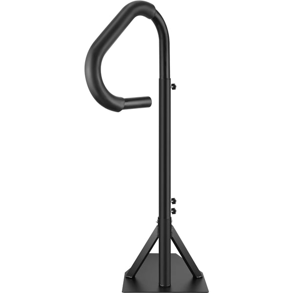 Spabadshandtag, 54,2x37x160 cm, Svart, Justerbar Aluminium