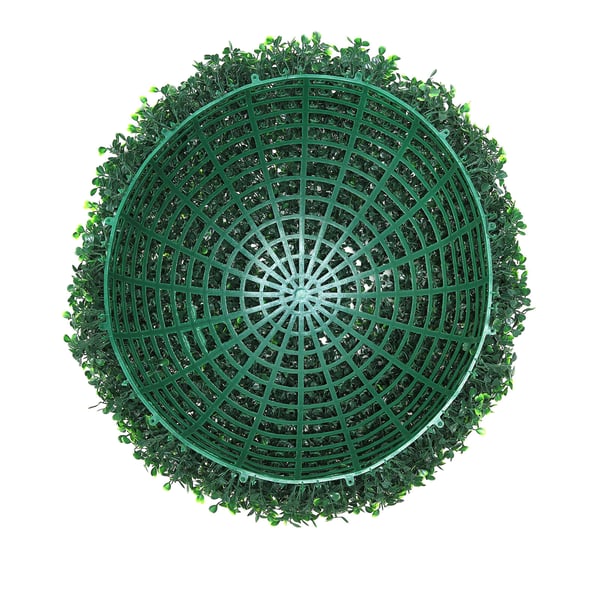 Tekokasvit pallona, 40,6 cm korkea, vihreä, PE-materiaali