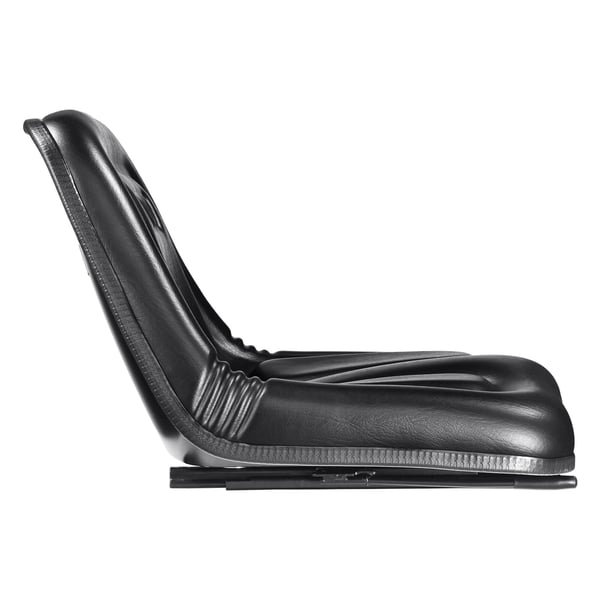 Traktorin istuin, 51x50,5x36 cm, musta, PVC-tekonahka
