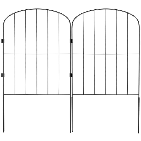 Havehegn, 61x33 cm, Sort, Metalhegn