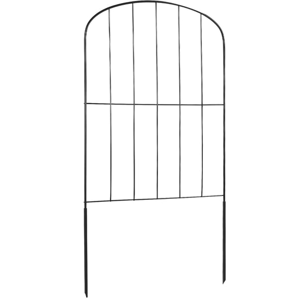 Havehegn, 61x33 cm, Sort, Metalhegn