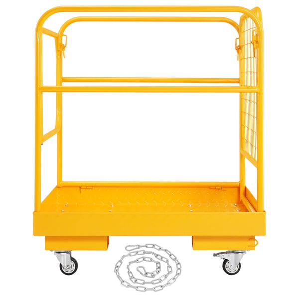 Trucklyft säkerhetsbur, 91,4x91,4 cm, Fällbar, Metall